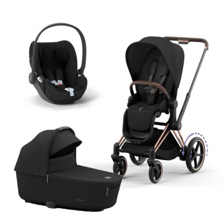 Cybex e-Priam inkl. Cloud T Babyskydd i gruppen Barnvagnar / Varumärken / Cybex / Cybex e-Priam hos Köpbarnvagn (SET-cyepm1)