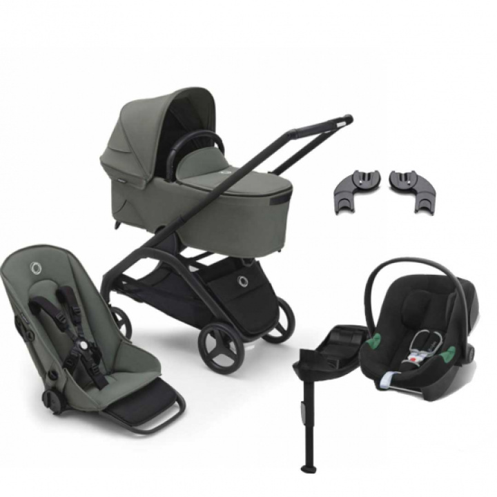 Bugaboo Dragonfly Inkl. Babyskydd och Bas