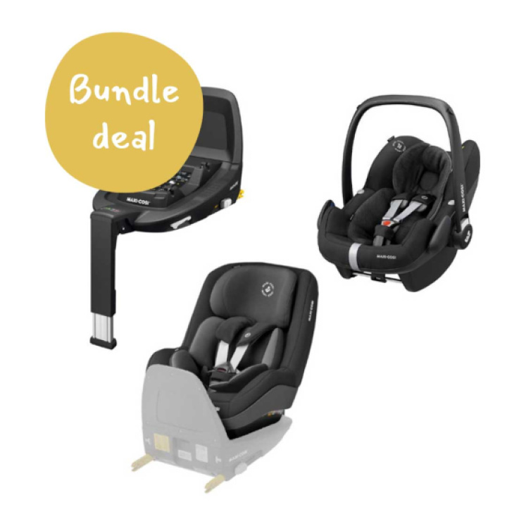 Maxi-Cosi Paket Pebble, Pearl & FamilyFix3 i gruppen Bilbarnstolar / Varumärke / Maxi-Cosi Bilbarnstolar hos Köpbarnvagn (SET-mcpp)