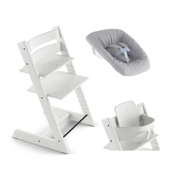 Stokke Tripp Trapp Paket Matstol, Newborn & Baby Set² i gruppen Babytillbehör / Äta & dricka / Matstolar & dynor / STOKKE Tripp Trapp hos Köpbarnvagn (SET-stk01)