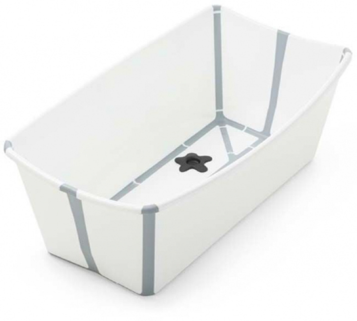 Stokke Flexi Bath Badbalja heat sensitive White i gruppen Babytillbehör / Omvårdnad & Hygien / Badbaljor & badtillbehör hos Köpbarnvagn (STOK531901)