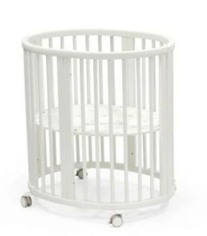 Stokke Sleepi Mini Säng V3 Vit i gruppen Barnrum / Spjälsängar & Vaggor / Spjälsängar hos Köpbarnvagn (STOK591302)