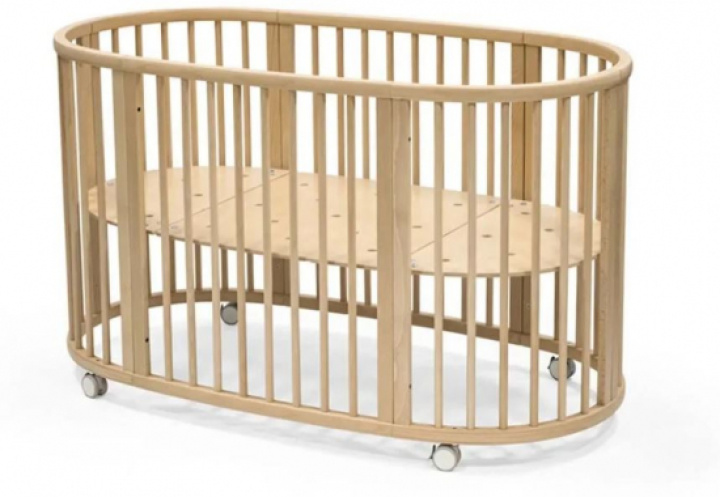 Stokke Sleepi Spjälsäng V3 Natur i gruppen Barnrum / Spjälsängar & Vaggor / Spjälsängar hos Köpbarnvagn (STOK591401)