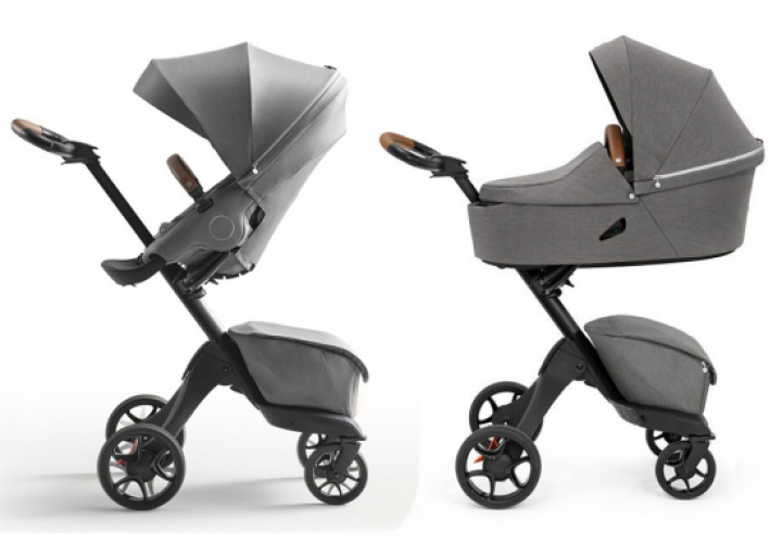 Stokke Xplory X Duovagn Modern Grey i gruppen Barnvagnar / Varumärken / STOKKE / Stokke Xplory X hos Köpbarnvagn (pktsxpl2)